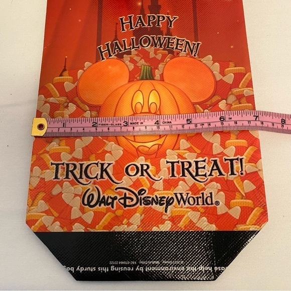 Walt Disney World Mickey's Halloween Party Small Trick Or Treat Bags Set of 4 - Picture 7 of 8